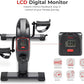 Sunny Health & Fitness Smart Under-Desk Bike Exerciser, Low-Impact Cardio Cycling Equipment for Home/Office, Mini Paddler for Arm/Leg Mobility Training, Free SunnyFit App Connect, Optional Motorized