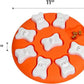 Outward Hound by Nina Ottosson Dog Smart Treat Puzzle Enrichment Toy, Level 1 Beginner, Orange