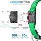 Upgraded AirTag Dog Collar, IP68 Waterproof Air Tag Dog Collar Holder, Reflective, Ultra-Durable, Comfortable Padded, Heavy Duty Dog Collars for Small Medium Large Dogs (M (12.6"-17.1"), Teal)
