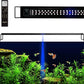 GLOWRIUM LED Aquarium Light with Remote, Full Spectrum Fish Tank Light with Auto Timer, IP67 Waterproof Freshwater Planted Tank Light, Dimmable RGB+W+Moon LEDs with High Performance (27W 36-41inch)