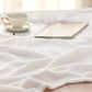 Bedsure Fleece Bed Blankets Full Size White - Soft Lightweight Plush Fuzzy Cozy Luxury Blanket Microfiber, 84x90 inches