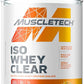 MuscleTech Whey Protein Powder Clear Whey Protein Isolate Whey Isolate Protein Powder for Women & Men Clear Protein Drink 22g of Protein, 90 Calories Orange Dreamsicle, 1.1lb (19 Servings)