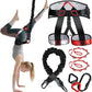 Heavy Duty Bungee Fitness Set – Professional 4D Bungee Resistance Band for Home Gym, Yoga & Air Dance – Adjustable Harness with 360° Rotational Device,Includes Workout Guide