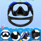 W WSTOO Kids Swim Goggles with Nose Cover,Snorkel Diving Swimming Mask for Youth 5-15,HD 3-Window Wide Vision Anti-Shattered Lens Anti-Fog&Leak