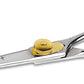 Sharf Dog Grooming Scissors, Gold Touch 6.5 Inch Straight Professional Dog Grooming Shear with Safety Round Tip