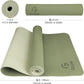 Yoga Mat Non Slip, Eco Friendly Fitness Exercise Mat with Carrying Strap,Pro Yoga Mats for Women,Workout Mats for Home, Pilates and Floor Exercises