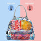 FlowFly Insulated Lunch Cooler Bag - Tote Bag Organizer for Women/Men, Sloth