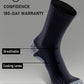 Elite Cushioned Compression Mid-crew Socks 4-Pack for Youth Women Men
