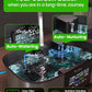 LetPot LPH-Max Hydroponics Growing System Kit, 21 Pods APP & WiFi Automatic Controlled Smart Indoor Garden with 36W LED Grow Light, Auto Drip Irrigation Kits, Self-Managed Nurturing & Watering