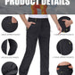 MAGCOMSEN Snow Pants for Men Water Resistant Fleece Lined 5 Zipper Pockets Winter Snowboard Hiking Insulated Ski Pants