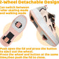 Wooowyet Roller Skate Shoes for Kids Boys Girls Rechargealbe Wheels Sneakers Fashion Roller Wheeled