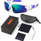 BEACOOL Polarized Sports Sunglasses for Men Women Youth Baseball Fishing Cycling Running Golf Motorcycle Tac Glasses UV400