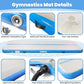 DOBESTS Inflatable Air Gymnastics Mat Tumbling Mat Tumble Track Gymnastics Training for Kids Home 6.6 feet 10 feet 13feet 16feet 20feet 4/8inch Thick for Cheerleading Dance Yoga Cheer Water With Pump