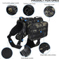 BYGD Dog Saddle Backpack for Hiking, Lightweight Waterproof Harness with Removable Bags for Large Dogs, Outdoors (Camo)