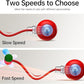 Interactive Cat Toys for Indoor Cats - Kitten Toy with Speedy Tail 2.0, Automatic Cat Toys for Bored Indoor Adult Cats, Motion-Activated, 2025 New Upgraded, USB Rechargeable (Red)