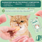 Steamed Chicken Breast Pet Snacks - Natural and Healthy, High Protein, Rich in Fish Oil, No Additives, Suitable for Cats and Dogs, 4PCS/1Pack, 160g/5.64oz