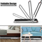 GYMAX Walking Pad, 2 in 1 Free Installation Under Desk Treadmill with Smart App, Remote Control & LED Display, 2.25HP Foldable Portable Compact Running Machine for Small Spaces Home Office
