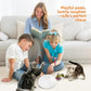 Cat Toy 3in1 Automatic Interactive Wand Toy for Indoor Cats,Moving Butterfly&Glowing Feathers Speedy Tail,Rechargeable Cat Enrichment Toys for Kittens