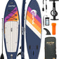 PORTAL SUP Inflatable Paddle Board for Adults 10'6'' Stand Up Paddleboard,Non-Slip Deck Blow up Paddle Boards with Adjustable Paddle, Carry Bag, and Repair Kit
