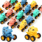 18Pcs Dinosaur Pull Back Cars Set for Kids Toddlers, Bulk Mini Racing Vehicles Toys Party Favors, Pinata Fillers, Goodie Bag Stuffers, Classroom Prizes for Boys Girls