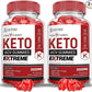 Justified Laboratories (2 Pack Trim Tummy Keto ACV Gummies Extreme 2000MG Trim Tummy Keto Gummies Apple Cider Vinegar Formulated with Pomegranate Beet Juice Powder B12 Vegan Non GMO 120 Gummys