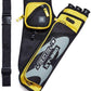 LEGEND XT320 Archery Quivers - Nylon Hip Quivers with 3 Arrow Tube Cases for Target Shooting - Adjustable Waist Belt, T-Slot, Storage Compartments for Accessories, Gear, Tools, Release Tab, Score Card