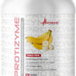 Metabolic Nutrition - Protizyme - Whey Protein Powder, High Protein, Low Carb, Low Fat with Digestive Enzymes, 24 Essential Vitamins and Minerals, Banana Creme, 2 Pound
