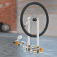 Bicycle Wheel Truing Stand ,Bicycle Wheel Repair Tool Kit Heavy-Duty Adjustable Repair Bracket w/3 Precision Gauges, Foldable Design, Universal 10-29" Wheelset Compatibility for Bike Shops & Home