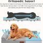 Orthopedic Dog Beds Large Sized Dog, 3 Inch Memory Foam Pet Bed for Medium and Large Dogs, Washable Removable Cover, Nonskid Bottom, Waterproof, 44x32 Inches XXL Light Grey