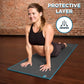 Youphoria Yoga Microfiber Non-Slip Towel - Hot Yoga Mat Towel for Enhanced Grip and Sweat Absorption