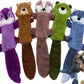 Jalousie 5 Pack Stuffingless Dog Crinkle Paper Toys Dog Toy Dog w/Durable Liner No Stuffing Dog Toy - Dog Toys for Pets Dogs No Stuffing Dog Crinkle Sound Toy for Medium Large Dogs
