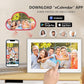 15.6 Inch Smart Digital Calendar Wall Planner & Chore Chart, IPS FHD 1920x1080 Touchscreen Interactive Display for Family Schedules, Streamline Household Organization