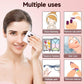 600 PCS Square Cotton Pads, Soft and Lint-Free, Includes 400 Ultra-Thin and 200 Thick Pads, Hypoallergenic Makeup Remover for Face, Eyes and Lips and Daily Skin Care