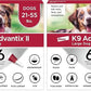K9 Advantix II Large Dog Vet-Recommended Flea, Tick & Mosquito Treatment & Prevention | Dogs 21-55 lbs. | 6-Mo Supply (Pack of 2)