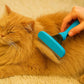 Large Pet Grooming Brush - Deshedding Dematting Tool, Undercoat Deshedding for Dogs & Cats, Extra-Wide and Curved Grooming Brush & Deshedder Comb for Long Hair, Reduces Shedding