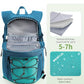 ECOHUB Hydration Backpack for Men Women, 20L Lightweight Hiking Daypack Cycling Backpack with 2L Water Bladder, Insulated Hydration Pack with Waist Pack