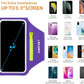 Running Armband with Earphone Bag Cell Phone Armband for iPhone 16 15 Pro 14 Plus 13 11 XR XS, Galaxy S24/S10 Water Resistant Sports Phone Holder Case & Zipper Slot Car Key Holder for 6.7 inch Phone