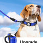 TagME Airtag Dog Collar,Waterproof Reflective Pet Collar with Airtag Holder,Soft Padded and Double D-Rings for Medium Dogs,Navy Blue