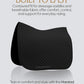 Equinavia Harstad Dressage Saddle Pad | Classic & Durable | Moisture-Wicking Tricot Backing