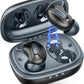 Sleep Earbuds, Mini ANC Wireless Earbuds Bluetooth 5.4 Headphones Deep Bass Stereo, 48H Playtime Ear Buds, 4 ENC Noise Cancelling Mic, In Ear IP7 Waterproof Earphones for Side Sleepers,Touch Control