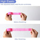 9 Pack 1" x 5 Yards Self Adhesive Bandage Wrap Self Stick Wrap for Ankle, Wrist, Finger, Sports, Breathable Cohesive Vet Tape for Pets (Pink)