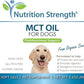 MCT Oil for Dogs from Organic Coconuts, Medium Chain Triglycerides with Caprylic Acid & Capric Acid to Protect Skin and Coat, Boost Immunity, Support Metabolism, 90 Soft Gels