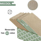 MECOOL Cat Scratching Board，5PC Cat Scratch Pad with Box，Reversible Corrugated Cat Scratcher Cardboard and Lounge Bed for Indoor Cats, Catnip