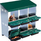 Chicken Nesting Box, 6 Hole 2 Layer Hen Nest Boxes, Roll Away Eggs Laying Boxes,Cleanable Pull Out Hen Roosting Boxes