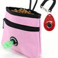 COOWONE Dog Treat Pouch with Pet Training Clicker, Detachable Dog Puppy Training Treat Bag, 900D Oxford Cloth Magnetic Closure Small Dog Walking Bag for Travel or Outdoor Use