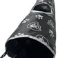 NFL Las Vegas Raiders Cat Tunnel Tube Toy with Plush Football Catnip and Feathers Collapsible Tunnel for Cats to Play, Peek and Hide, Sporty & Fun Cat Tunnel Toy with Team Logo All-Over Design!