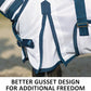Schneiders Soft Interlock Mesh II Horse Fly Sheets | Superior UV & Insect Protection | Versatile Euro Fit Option | Reflective Safety Design