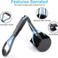 PPOGOO Non-Breakable Pooper Scooper for Large Medium Small Dogs with 24.3inch Long Handle High Strength Material Durable Spring, Easy Grass and Gravel Pick Up