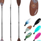 Adjustable Kayak Paddle with Carbon Shaft and PP Blade Available in 220-230/220-240/230-250cm Floating Lightweight Kayak Oars with Original Pattern