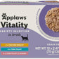 Applaws Vitality Wet Cat Food in Broth, Natural Canned Cat Food, Wet Food for Cats with Added Vitamins and Minerals, Grain Free, Carrageenan Free, Variety Selection in Broth (12 Count, 2.47 oz Cans)